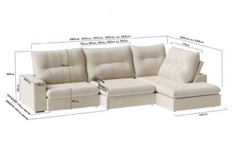 Sofá Arezzo Chaise 3.10m - Image 4